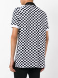 checkered polo shirt