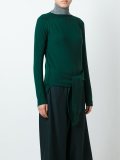 'Upside Down'针织罩衫
