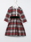 'Heron' tartan dress