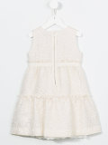 jacquard flared dress