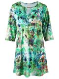 printed tunic dress