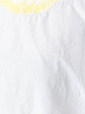 embroidered collar longsleeved shirt