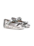 metallic crib shoes