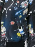 jewel print bomber jacket