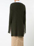 ribbed detail jumper 