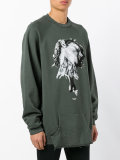 printed sweatshirt