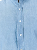 band collar shirt 