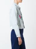 补丁牛仔夹克