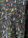 mermaid print blouse