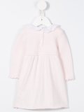 ruffled collar knit dress