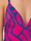 floral print silk dress