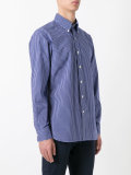 plaid button-down shirt