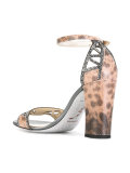 leopard print sandals 