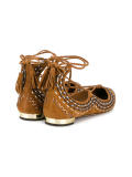Christie embroidered folk pumps