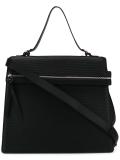 flat zipped medium tote