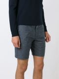 striped bermuda shorts