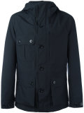 button up hooded jacket 