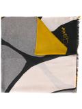 abstract print scarf