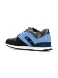panelled sneakers 