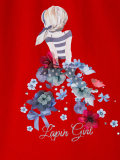floral print T-shirt 