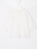 keyhole neck blouse