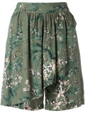 floral print shorts