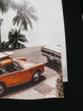 car print T-shirt 