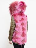 Reversible Giovanna Coyote Fur Parka
