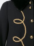 faux fur collar coat  