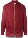 double effect inset bomber jacket
