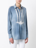 stripes detail shirt
