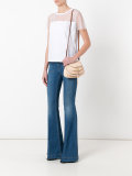 Saddle crossbody bag