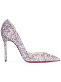 glitter encrusted pumps