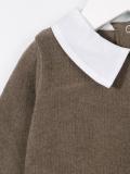 peter pan collar jumper