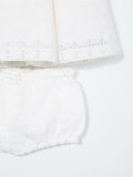 Embroidered Daisy Bodice连衣裙与灯笼裤 