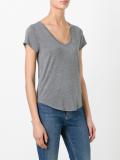 scoop neck T-shirt