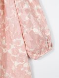 devoré floral dress