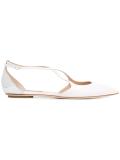 pointed toe ballerinas 