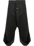 slouch cropped trousers