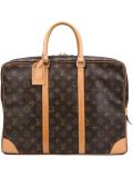 monogram briefcase