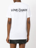 Love Chaos印花T恤