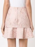 high waist lace skirt