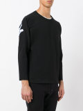 rear print sweatshirt 