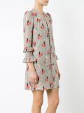 abstract print dress
