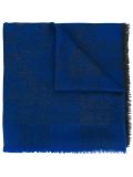 tonal print scarf