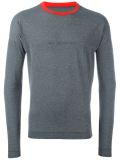'Kiss the Future' embossed top