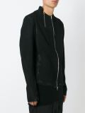 double zip up biker jacket