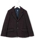 checked blazer