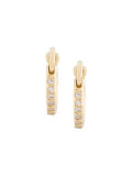 embellished hoop earrings