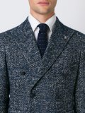 波点编织领带